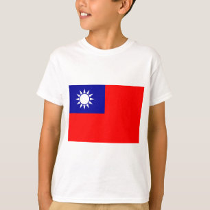 Flagge Taiwans T-Shirt