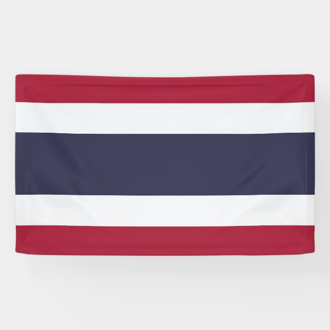 Flagge Thailand Banner (Horizontal)