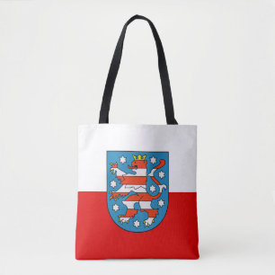 Flagge Thüringens Tote Tag