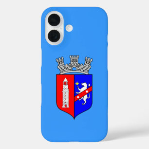 Flagge Tiranas, Albanien iPhone 16 Hülle