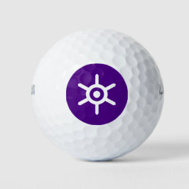 Flagge Tokios (Stadt der japanischen Hauptstadt) Golfball