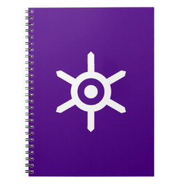 Flagge Tokios (Stadt der japanischen Hauptstadt) Notizblock