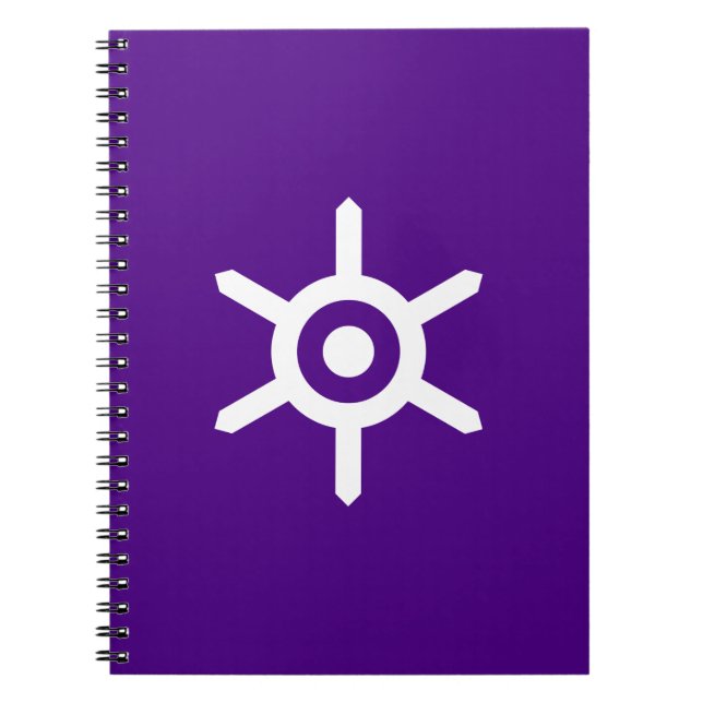 Flagge Tokios (Stadt der japanischen Hauptstadt) Notizblock (Vorderseite)