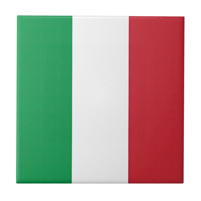 Flagge Tricolore Fliese (Vorderseite)