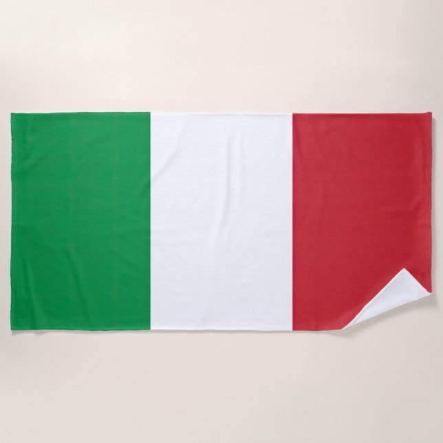 Flagge Tricolore Strandtuch (Vorderseite)
