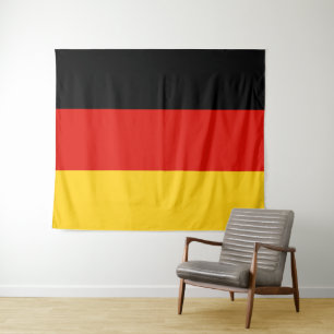 Flagge Trikolorisches Deutschland Wandteppich