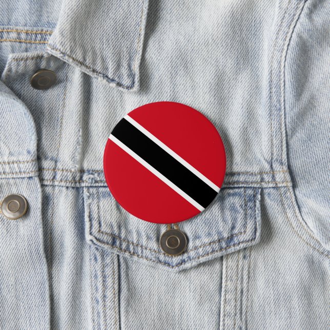 Flagge Trinidad und Tobago Button (Beispiel)