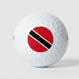 Flagge Trinidad und Tobago Golfball