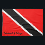 Flagge Trinidad und Tobago Küchentuch<br><div class="desc">Trinidad & Tobago Küchentücher mit klassischem T&T Flaggendesign.Text kann individuell gestaltet werden.Dieses Handtuch ist ein Muss für alle T&T Küchen! Holen Sie sich heute einen oder mehrere für sich selbst,  Ihre Familie oder einen Freund.</div>