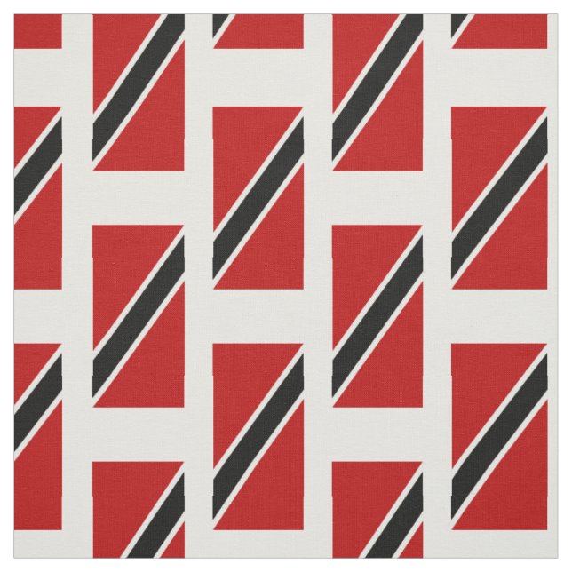 Flagge Trinidad und Tobago Stoff (Muster)