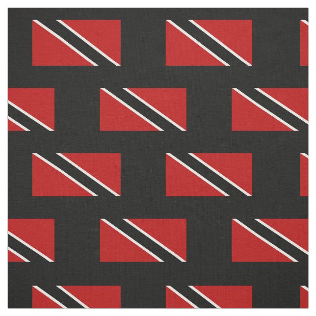 Flagge Trinidad und Tobago Stoff (Muster)