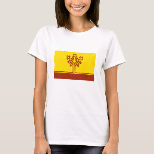 Flagge Tschuwaschiens T-Shirt
