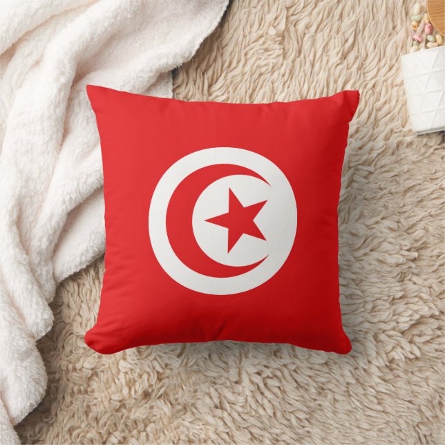 Flagge Tunesiens Kissen (Decke)