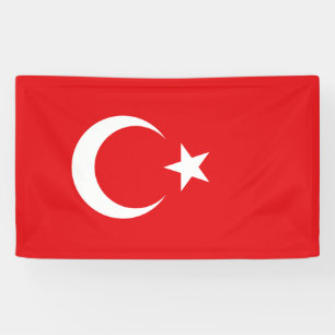 Flagge Türkei Banner