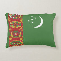 Flagge Turkmenistans