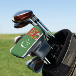 Flagge Turkmenistans Golf Headcover
