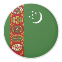 Flagge Turkmenistans
