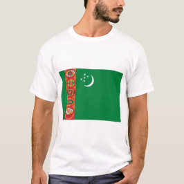 Flagge Turkmenistans T-Shirt