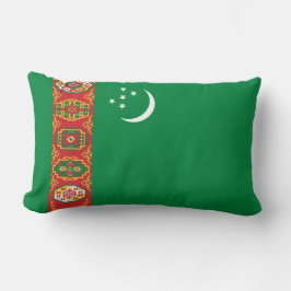 Flagge Turkmenistans (Turkmenien) Lendenkissen