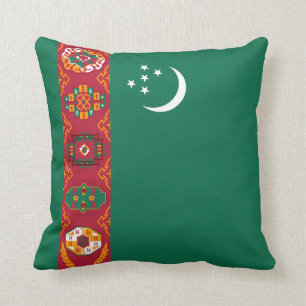 Flagge Turkmenistans x Flaggenkissen Kissen