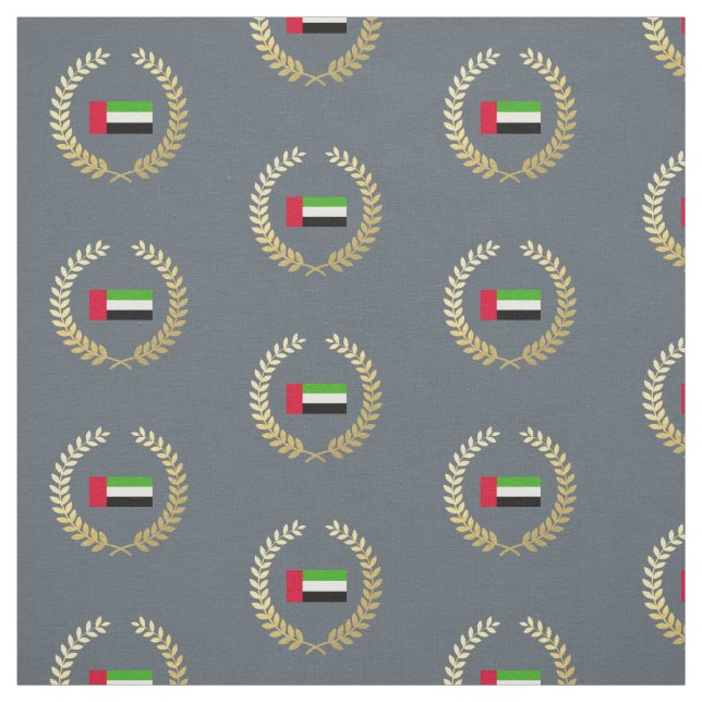 Flagge UAE Arabische Emirate Stoff (Muster)