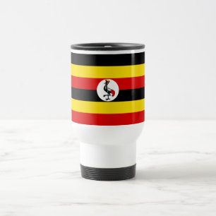 Flagge Ugandas Reisebecher