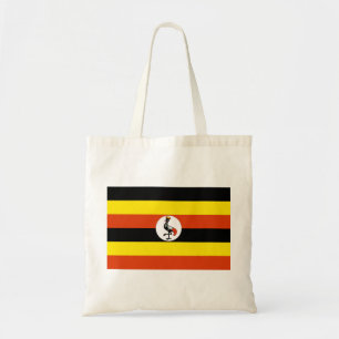 Flagge Ugandas Tragetasche