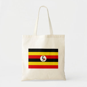 Flagge Ugandas Tragetasche