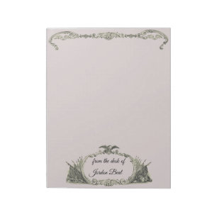 Flagge- und Eagle-Notizblock Notizblock