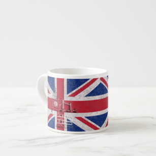 Flagge und Symbole Großbritanniens ID154 Espressotasse
