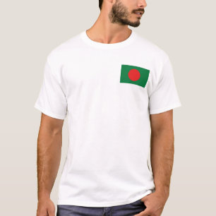 Flagge und T - Shirt von Bangladesch