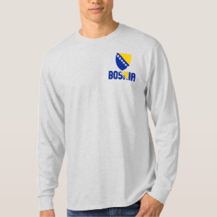 Flagge und Wappen von Bosnien und Herzegowina T-Shirt