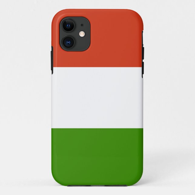 Flagge Ungarns Case-Mate iPhone Hülle (Rückseite)