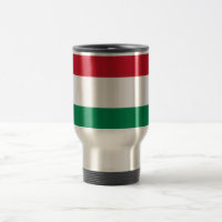 Flagge Ungarns - Reise/Tasse des Pendelverkehrs
