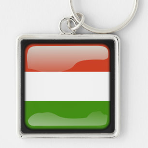 Flagge Ungarns Schlüsselanhänger