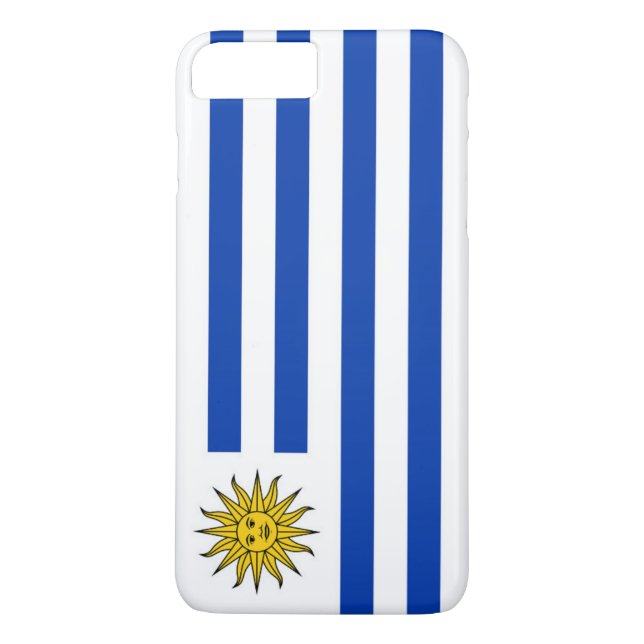 Flagge Uruguays Case-Mate iPhone Hülle (Rückseite)