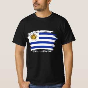 Flagge Uruguays T-Shirt