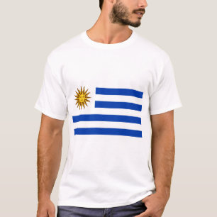 Flagge Uruguays (Uruguay) T-Shirt