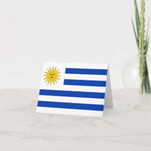 Flagge Uruguays (Uruguayan) Karte