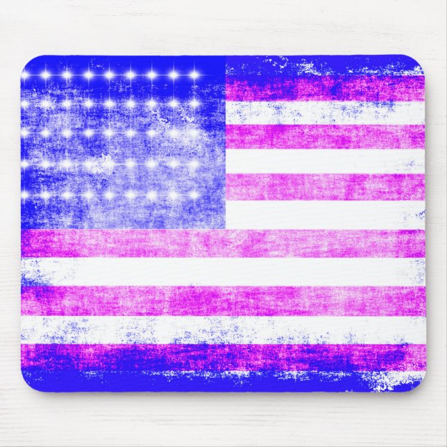Flagge US Mousepad (Vorne)