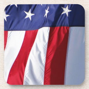 Flagge USA Getränkeuntersetzer