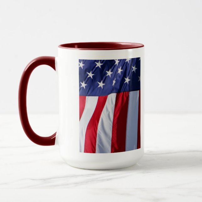 Flagge USA Tasse (Links)