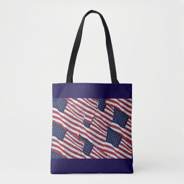 Flagge USA-Tragetasche (Vorderseite)