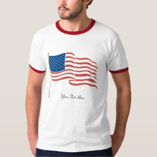 Flagge USA/Waving T-Shirt
