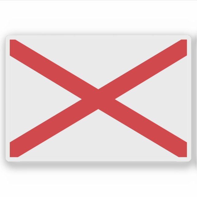 Flagge Valdivia, Chile Aufkleber (Vorderseite)