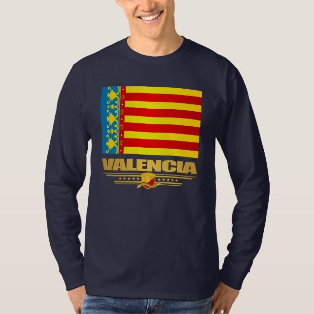 Flagge Valencias T-Shirt (Vorderseite)