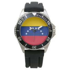 Flagge Venezuelas Armbanduhr