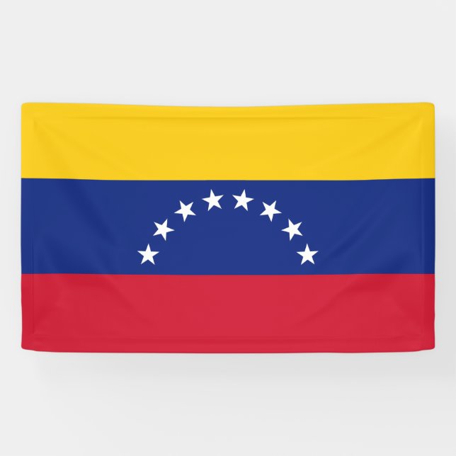 Flagge Venezuelas Banner (Horizontal)
