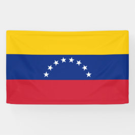 Flagge Venezuelas Banner