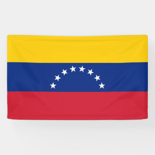 Flagge Venezuelas Banner